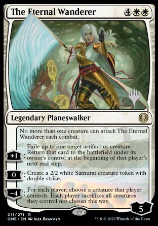 The Eternal Wanderer (Promo Pack) [Phyrexia: All Will Be One Promos] | Gear Gaming Bentonville