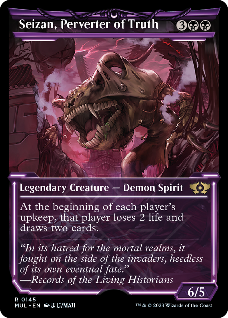 Seizan, Perverter of Truth (Halo Foil) [Multiverse Legends] | Gear Gaming Bentonville