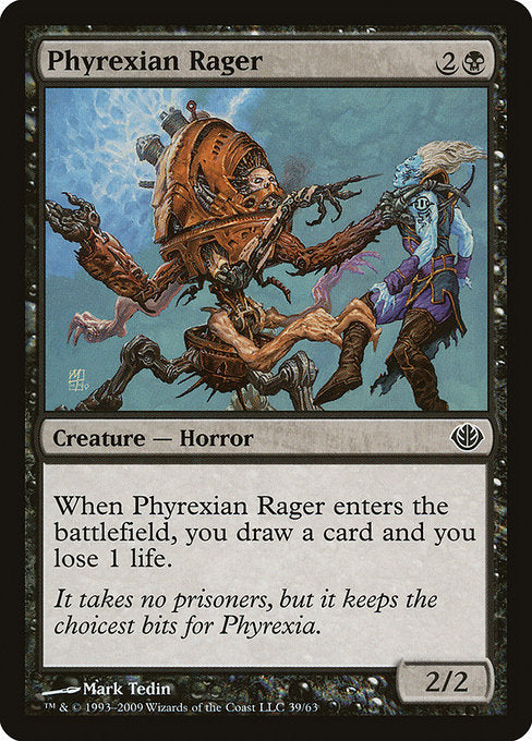 Phyrexian Rager [Duel Decks: Garruk vs. Liliana] | Gear Gaming Bentonville