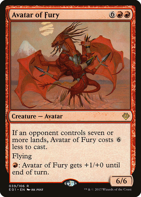 Avatar of Fury [Archenemy: Nicol Bolas] | Gear Gaming Bentonville