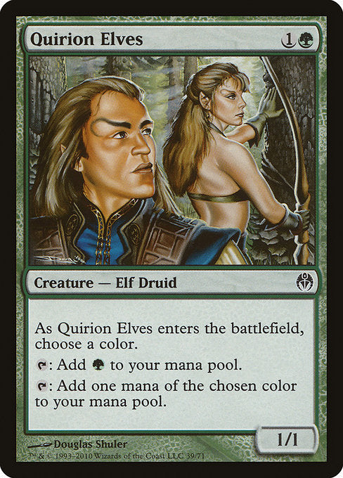 Quirion Elves [Duel Decks: Phyrexia vs. the Coalition] | Gear Gaming Bentonville