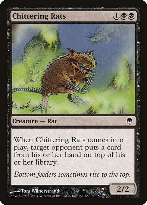 Chittering Rats [Darksteel] | Gear Gaming Bentonville