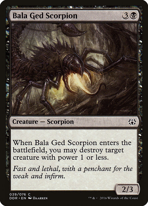 Bala Ged Scorpion [Duel Decks: Nissa vs. Ob Nixilis] | Gear Gaming Bentonville