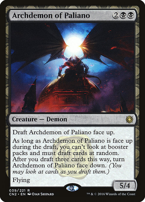 Archdemon of Paliano [Conspiracy: Take the Crown] | Gear Gaming Bentonville