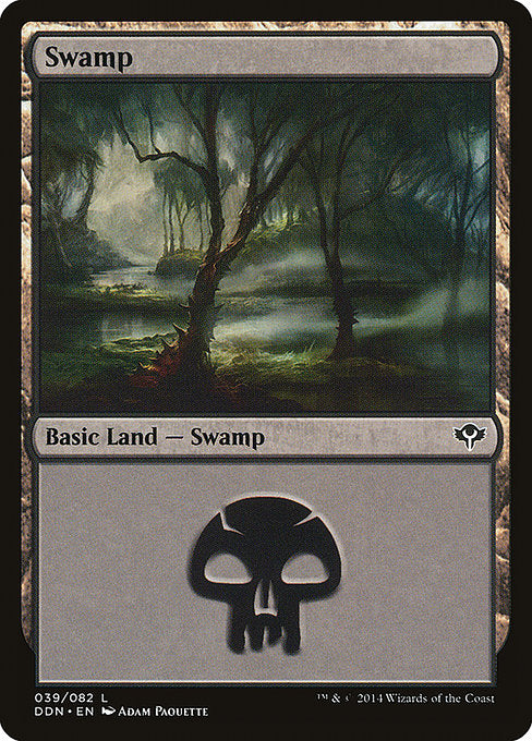 Swamp (39) [Duel Decks: Speed vs. Cunning] | Gear Gaming Bentonville