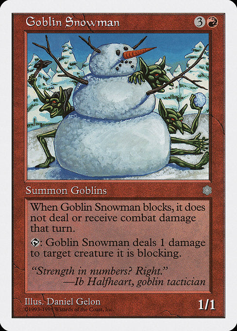 Goblin Snowman [Anthologies] | Gear Gaming Bentonville