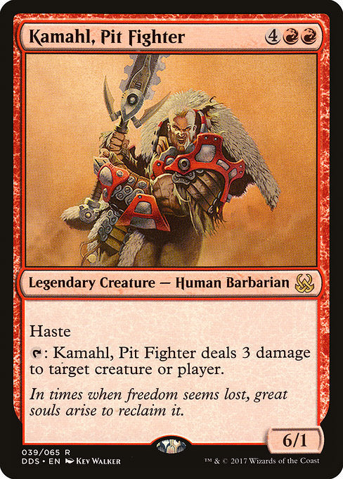 Kamahl, Pit Fighter [Duel Decks: Mind vs. Might] | Gear Gaming Bentonville