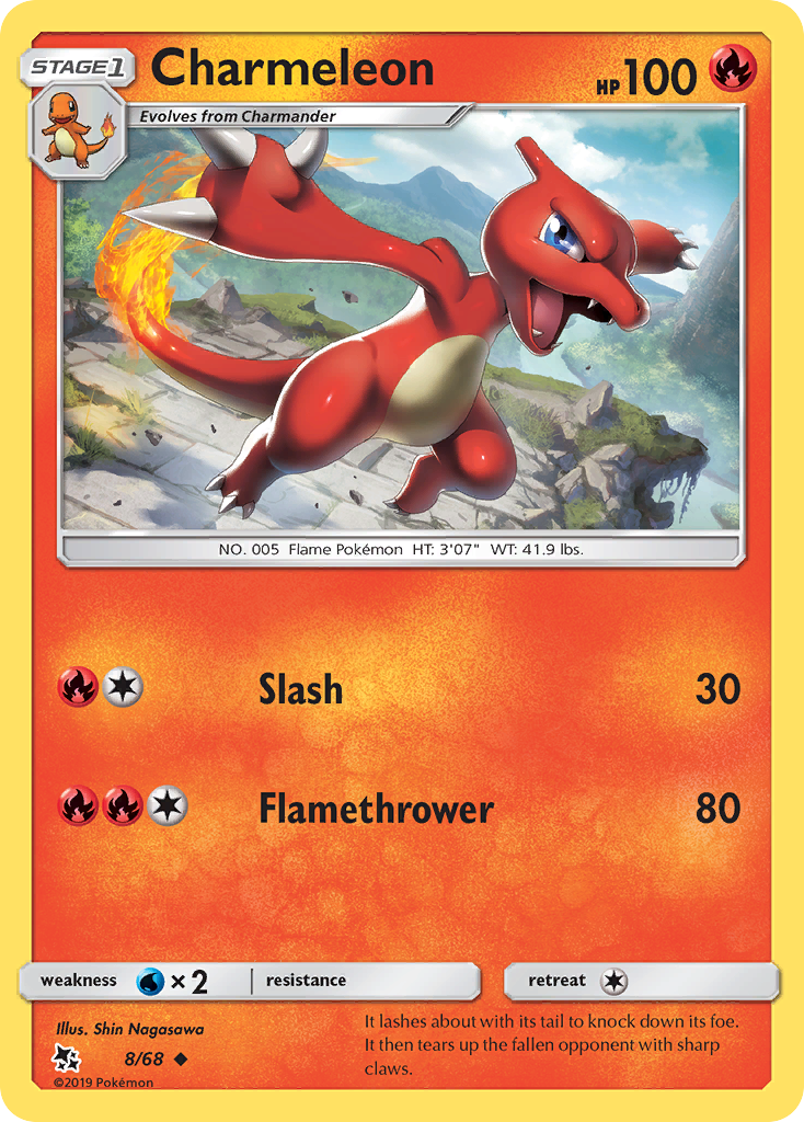 Charmeleon (8/68) [Sun & Moon: Hidden Fates] | Gear Gaming Bentonville