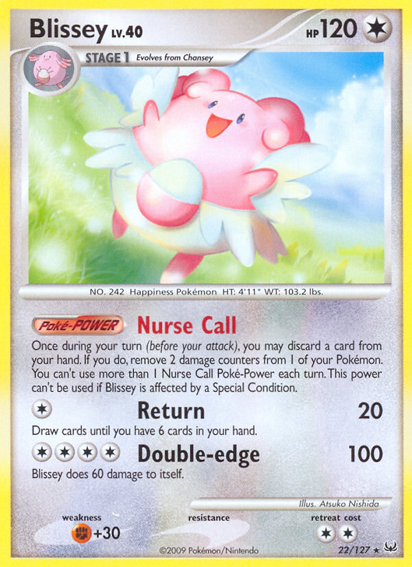 Blissey (22/127) [Platinum: Base Set] | Gear Gaming Bentonville