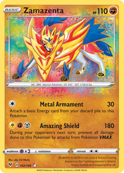 Zamazenta (102/185) [Sword & Shield: Vivid Voltage] | Gear Gaming Bentonville