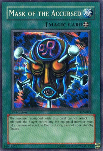 Mask of the Accursed [LON-019] Super Rare | Gear Gaming Bentonville