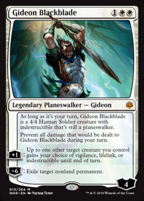 Gideon Blackblade [War of the Spark] | Gear Gaming Bentonville