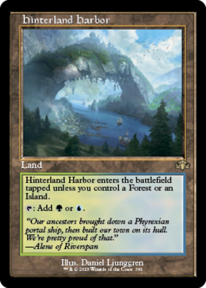 Hinterland Harbor (Retro) [Dominaria Remastered] | Gear Gaming Bentonville