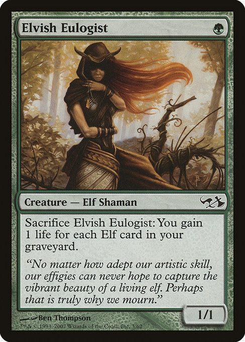 Elvish Eulogist [Duel Decks: Elves vs. Goblins] | Gear Gaming Bentonville