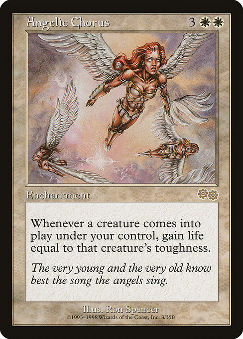 Angelic Chorus [Urza's Saga] | Gear Gaming Bentonville