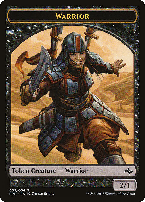 Warrior Token [Fate Reforged] | Gear Gaming Bentonville