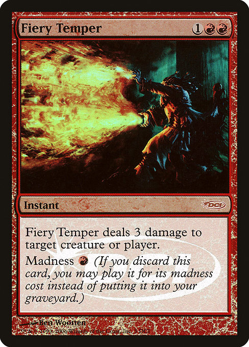 Fiery Temper [WPN & Gateway Promos] | Gear Gaming Bentonville