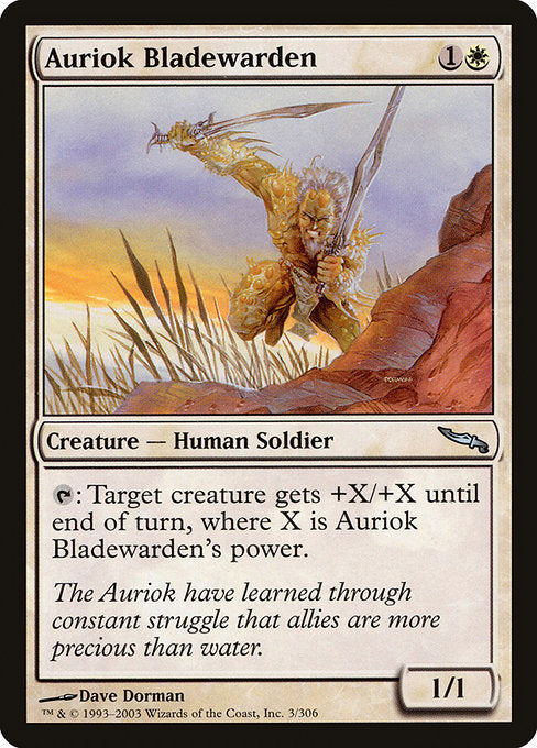 Auriok Bladewarden [Mirrodin] | Gear Gaming Bentonville