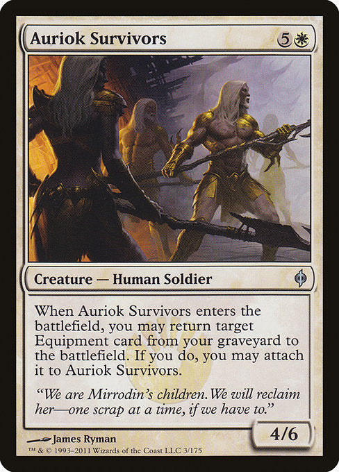 Auriok Survivors [New Phyrexia] | Gear Gaming Bentonville