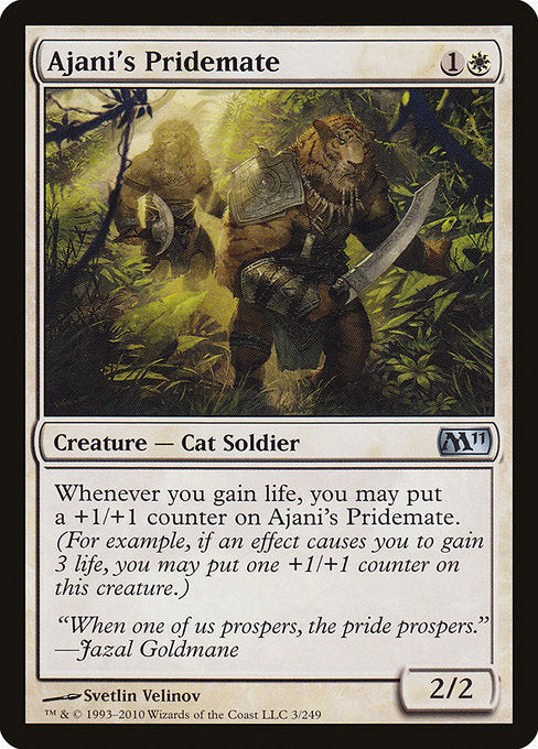 Ajani's Pridemate [Magic 2011 (M11)] | Gear Gaming Bentonville