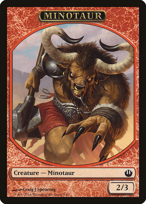 Minotaur Token [Journey Into Nyx] | Gear Gaming Bentonville