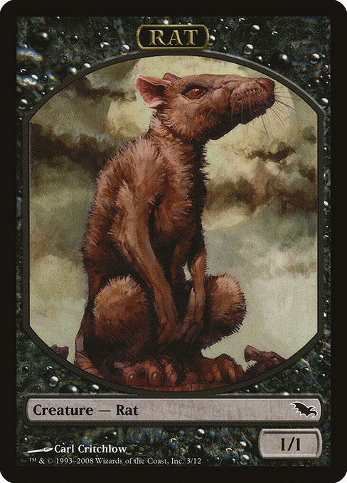 Rat Token [Shadowmoor] | Gear Gaming Bentonville