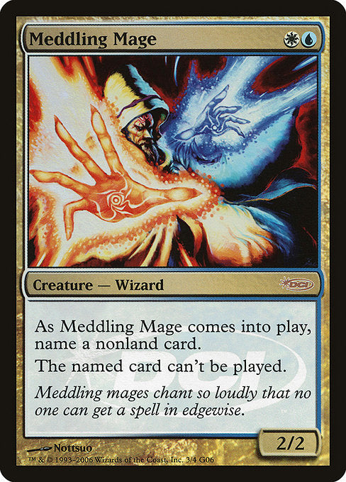 Meddling Mage [Judge Promos] | Gear Gaming Bentonville