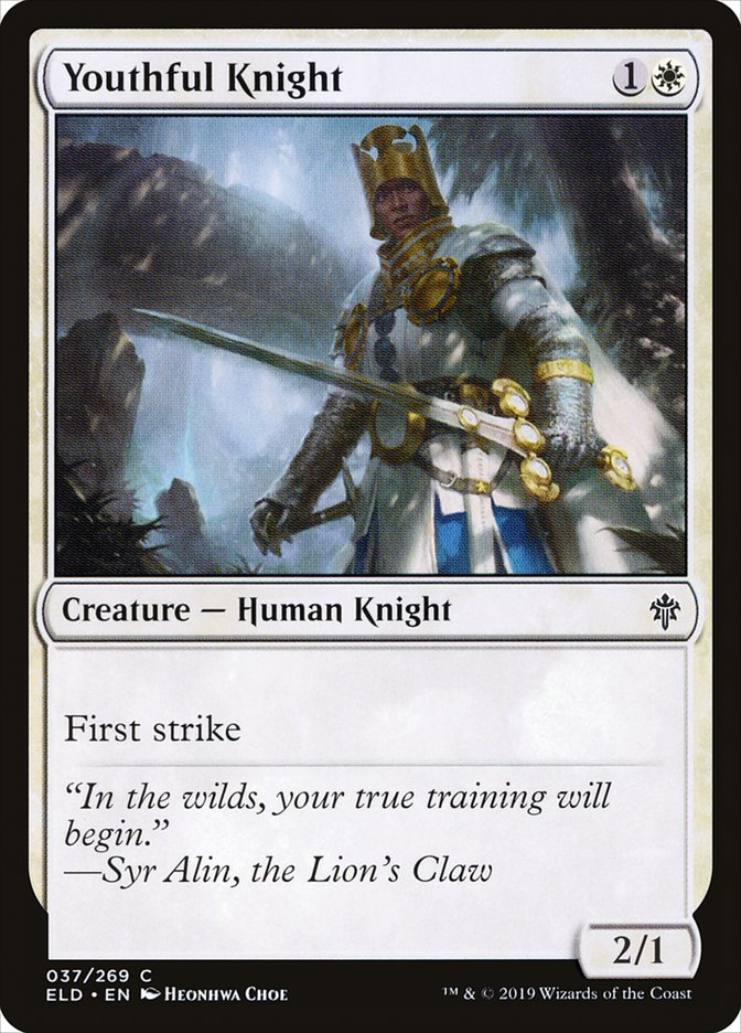 Youthful Knight [Throne of Eldraine] | Gear Gaming Bentonville