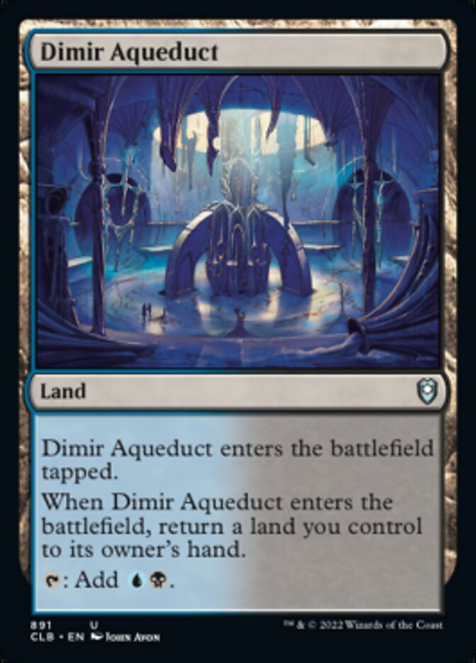 Dimir Aqueduct [Commander Legends: Battle for Baldur's Gate] | Gear Gaming Bentonville