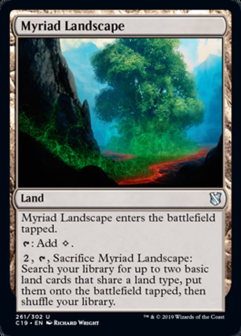 Myriad Landscape [Commander 2019] | Gear Gaming Bentonville