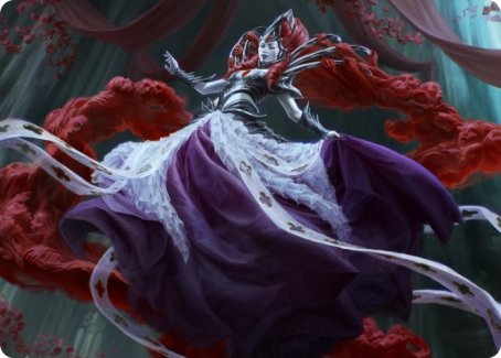 Olivia, Crimson Bride Art Card [Innistrad: Crimson Vow Art Series] | Gear Gaming Bentonville