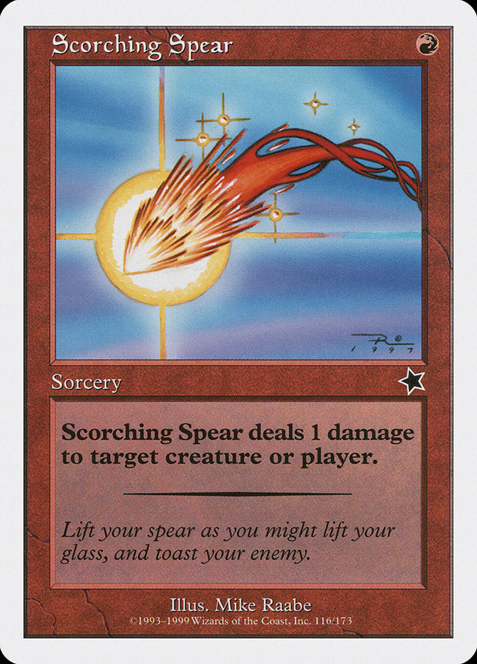 Scorching Spear [Starter 1999] | Gear Gaming Bentonville