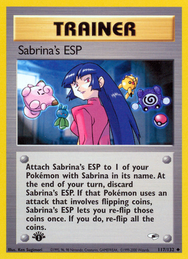 Sabrina's ESP (117/132) [Gym Heroes 1st Edition] | Gear Gaming Bentonville