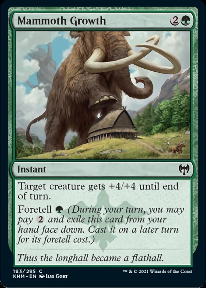 Mammoth Growth [Kaldheim] | Gear Gaming Bentonville