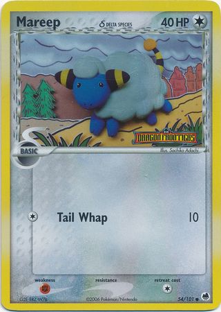 Mareep (54/101) (Delta Species) (Stamped) [EX: Dragon Frontiers] | Gear Gaming Bentonville