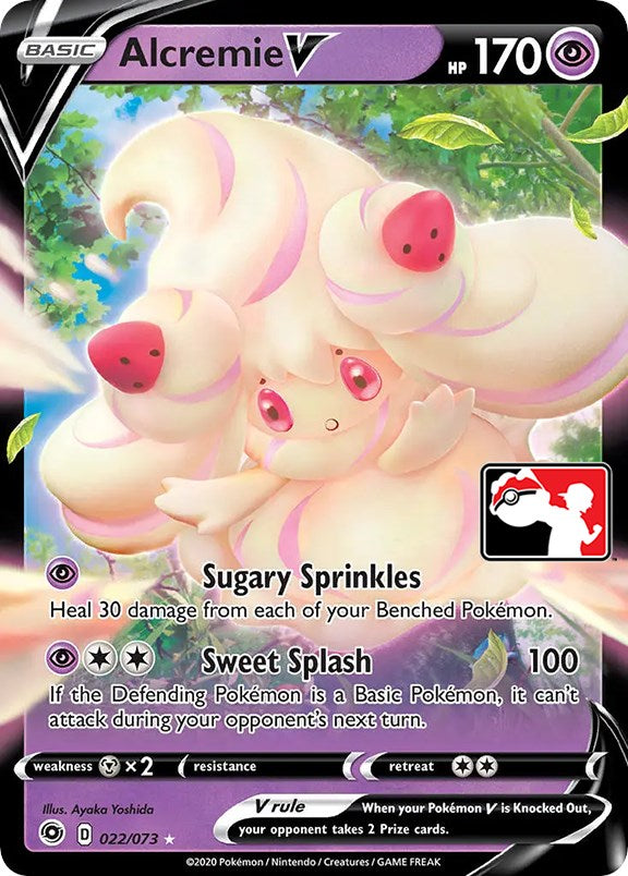 Alcremie V (22/73) [Prize Pack Series One] | Gear Gaming Bentonville