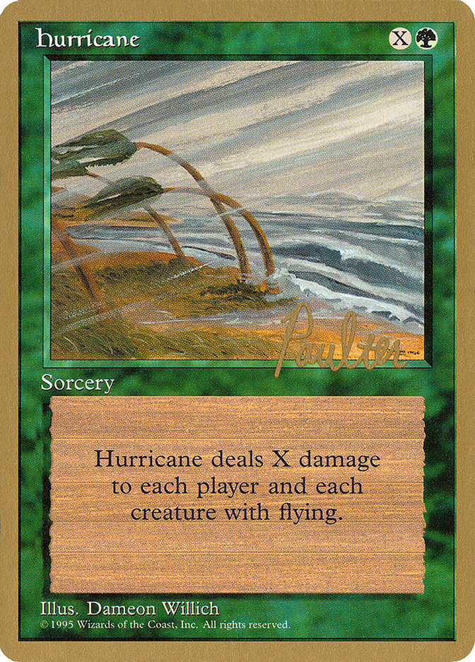 Hurricane (Preston Poulter) [Pro Tour Collector Set] | Gear Gaming Bentonville