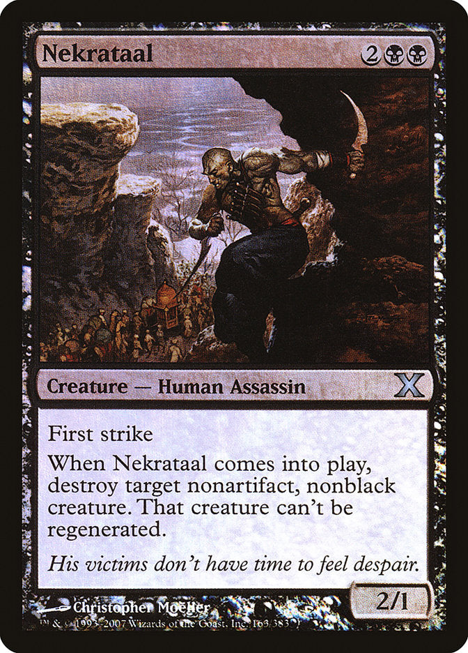 Nekrataal (Premium Foil) [Tenth Edition] | Gear Gaming Bentonville