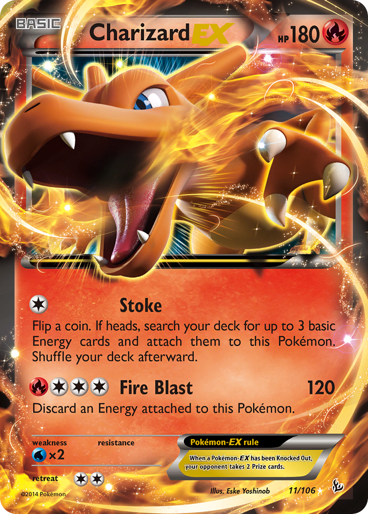 Charizard EX (11/106) [XY: Flashfire] | Gear Gaming Bentonville