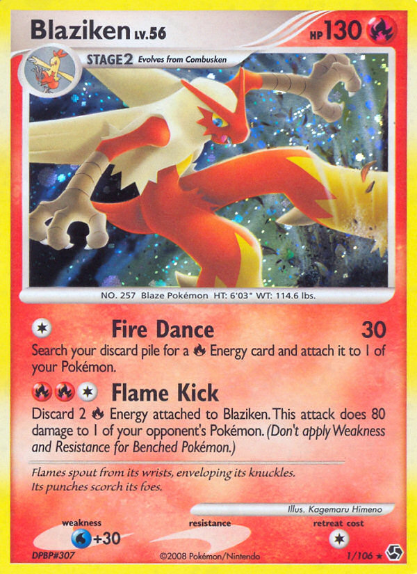 Blaziken (1/106) [Diamond & Pearl: Great Encounters] | Gear Gaming Bentonville