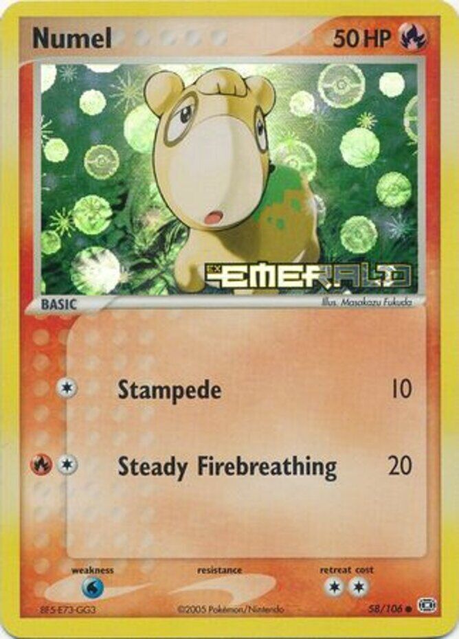 Numel (58/106) (Stamped) [EX: Emerald] | Gear Gaming Bentonville