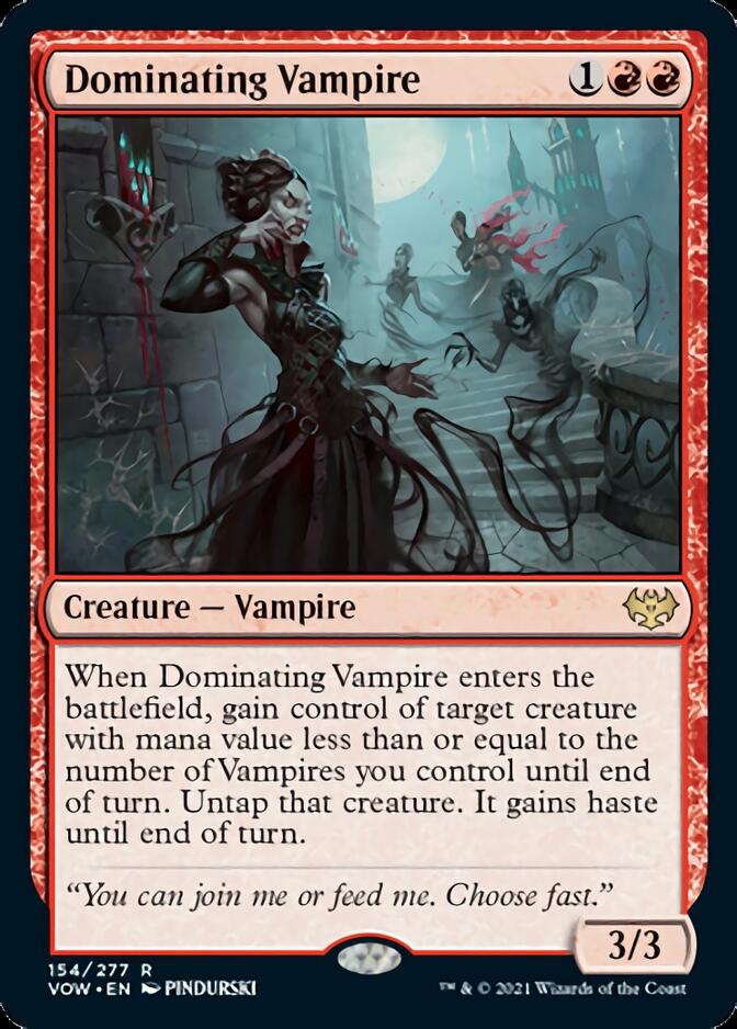 Dominating Vampire [Innistrad: Crimson Vow] | Gear Gaming Bentonville