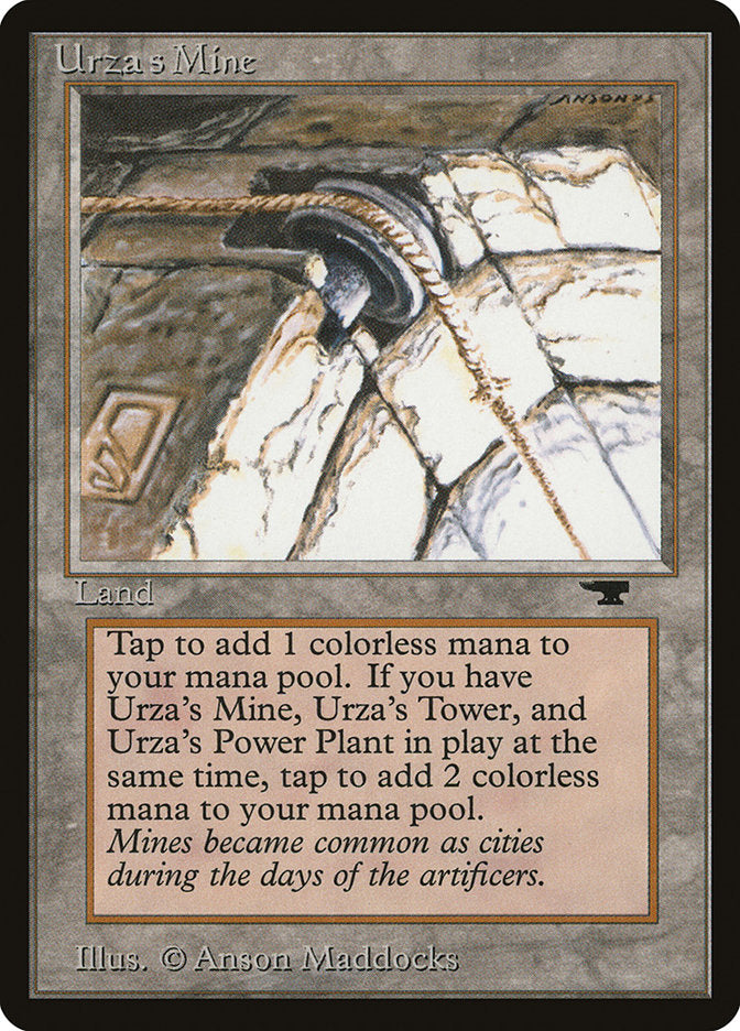 Urza's Mine (Pulley Embedded in Stone) [Antiquities] | Gear Gaming Bentonville