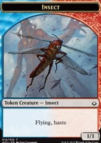 Insect // Warrior Double-sided Token [Hour of Devastation Tokens] | Gear Gaming Bentonville