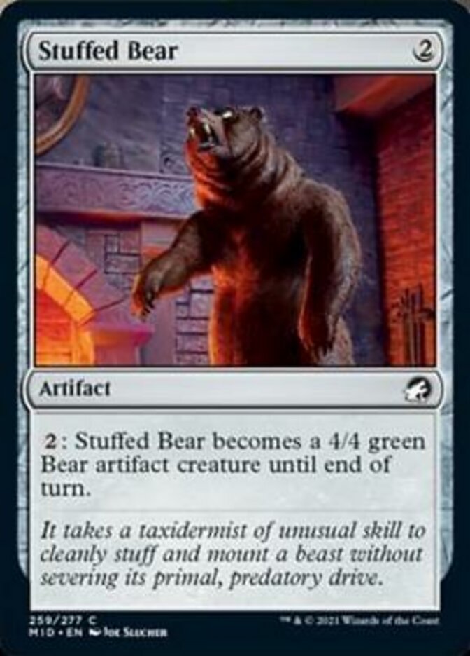 Stuffed Bear [Innistrad: Midnight Hunt] | Gear Gaming Bentonville