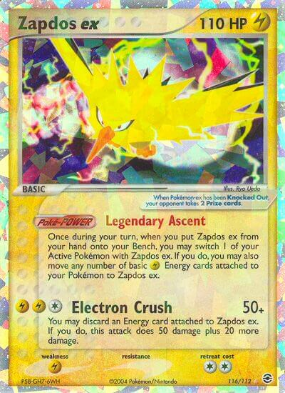 Zapdos ex (116/112) [EX: FireRed & LeafGreen] | Gear Gaming Bentonville