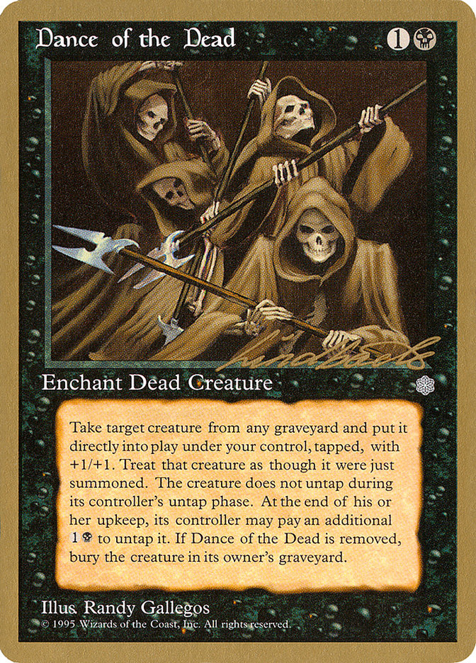 Dance of the Dead (Leon Lindback) [Pro Tour Collector Set] | Gear Gaming Bentonville