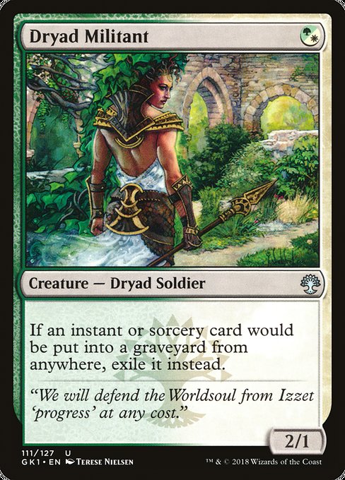 Dryad Militant [Guilds of Ravnica: Guild Kits] | Gear Gaming Bentonville