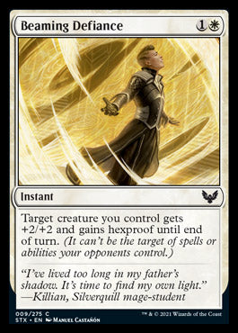 Beaming Defiance [Strixhaven: School of Mages] | Gear Gaming Bentonville