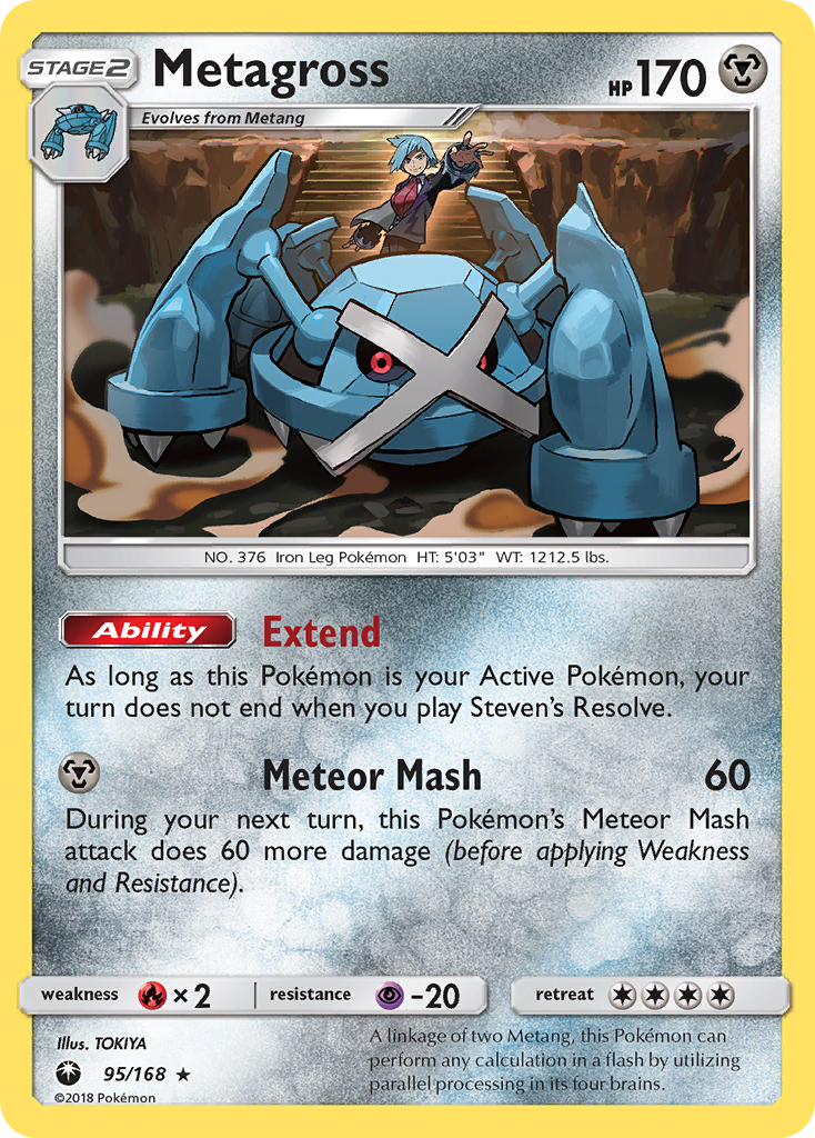 Metagross (95/168) [Sun & Moon: Celestial Storm] | Gear Gaming Bentonville